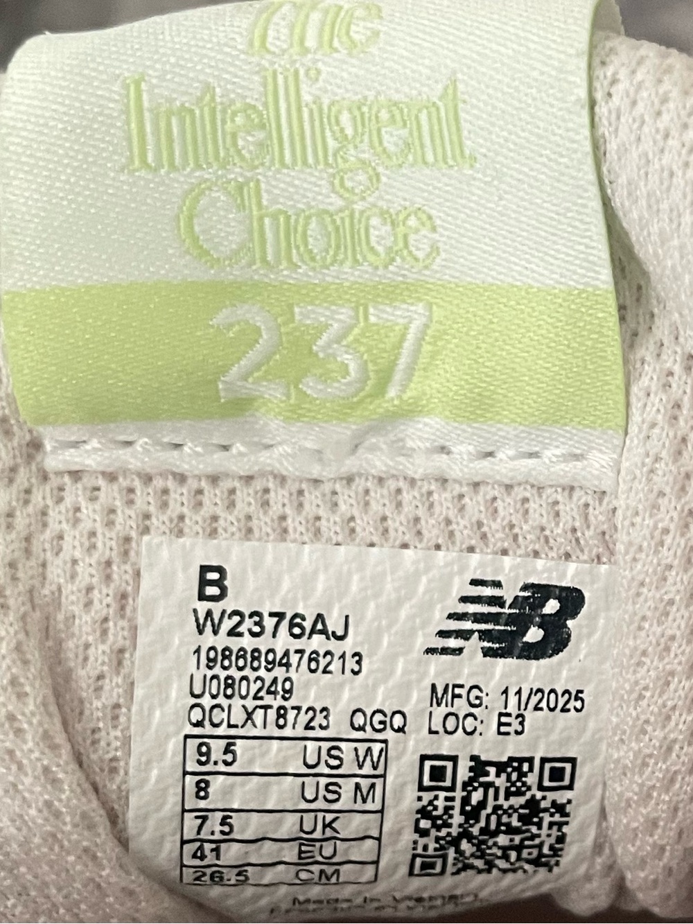 🌸 NWOB, New Balance 237 Sneakers Stone Pink - Picture 6 of 11